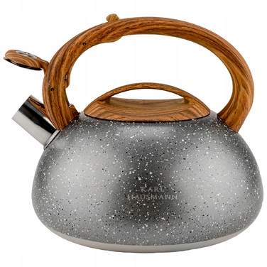 Класичний сталевий чайник Karl Hausmann, 3 л, бежево-сірий