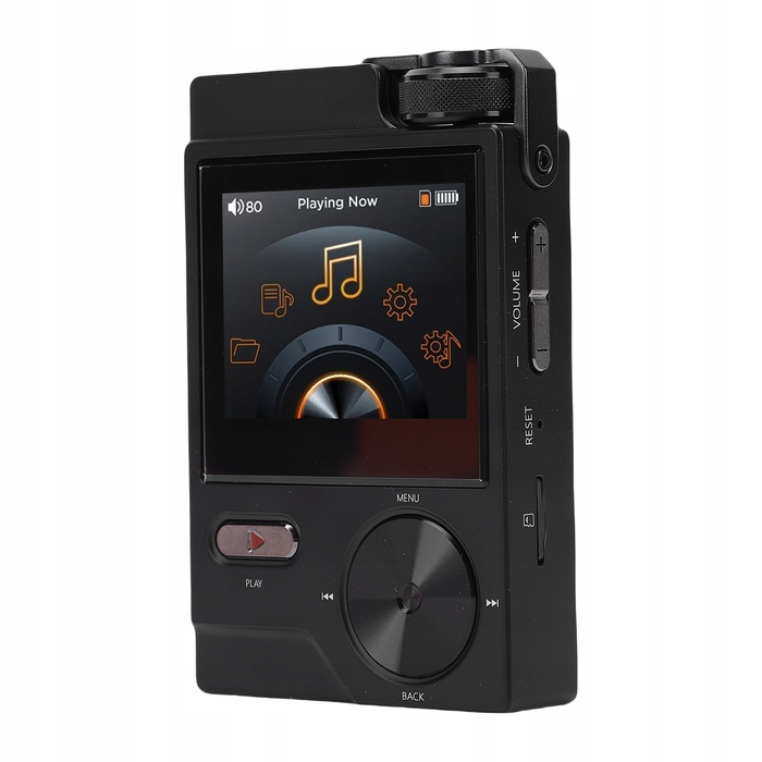 HiFi MP3-плеєр з підтримкою Lossless DSD FLAC, 2-дюймовий LCD-екран 16 ГБ