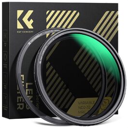 Фільтр ND K&F Concept 58mm, змінний градієнтний, ND2-32 (1-5 Stop), з магнітним адаптером, Nano-Xcel серія