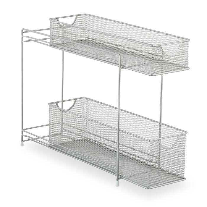 Relaxdays Metal Kitchen Cabinet Organizer