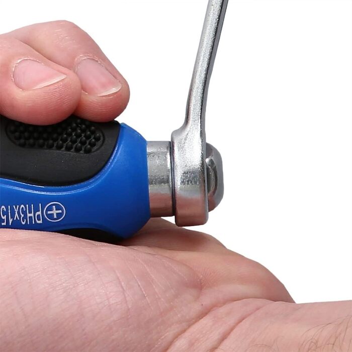 Набір ударних викруток BRILLIANT TOOLS BT034012, 12 шт, з ковпачком для ударів [KS TOOLS]