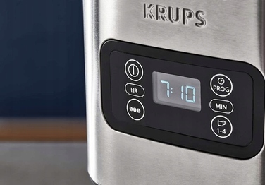 Кавоварка крапельна Krups KM480D, 1,25 л, сталева