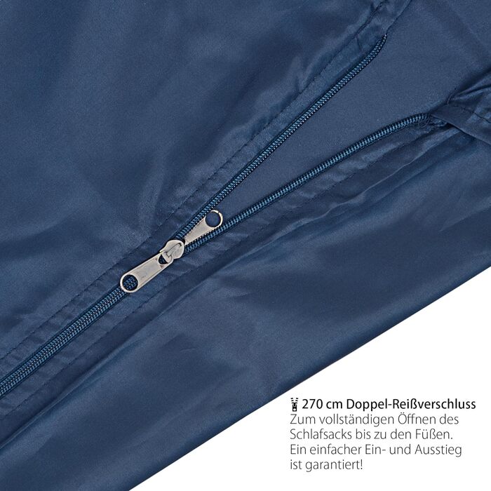 Outdoro Sleeping Bag, Ultra-Light Travel Sleeping Bag, only 230g made of Microfiber, thin & small, Liner, Travel Sheet