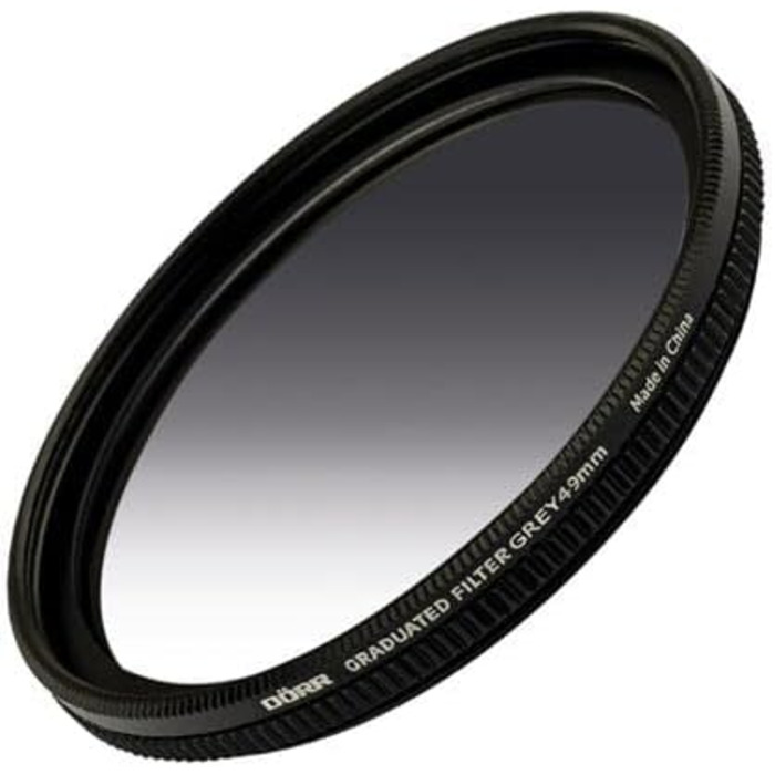 Фільтр Dörr Digiline Градієнтний, 2 ступені затемнення, ND 0.6, для об'єктивів 49 мм, з міцного Resin, нейтральний колір, з різьбою