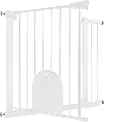 Захист для сходів HENGMEI: металеві ворота для дітей без свердління, автоматичне закриття, 85-95 см