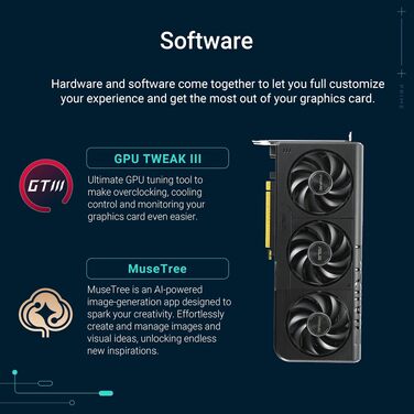 Ігрова відеокарта Asus GeForce RTX 5050 Prime OC Edition, 8GB GDDR6, PCIe 5.0, DLSS 4