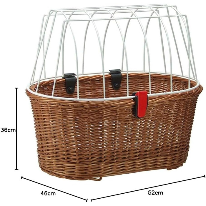 Велосумка KLICKfix чорна, M (Doggy Basket Fix) для велосипеда