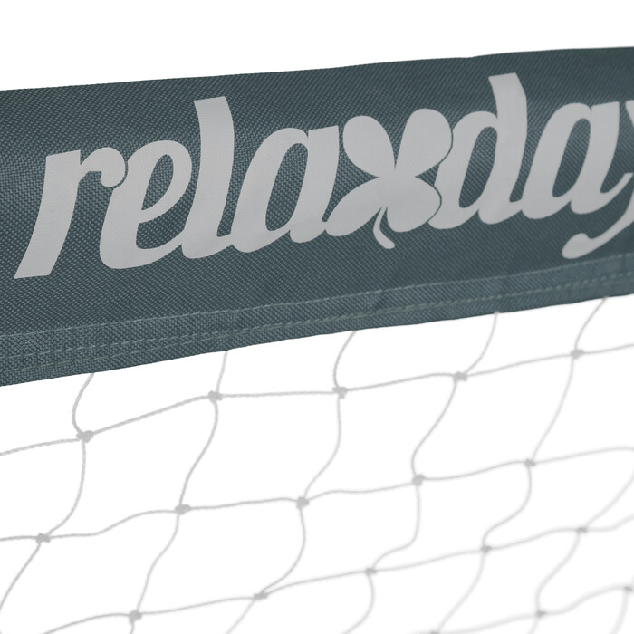 Relaxdays Grey Football Goals, 2-Piece Set