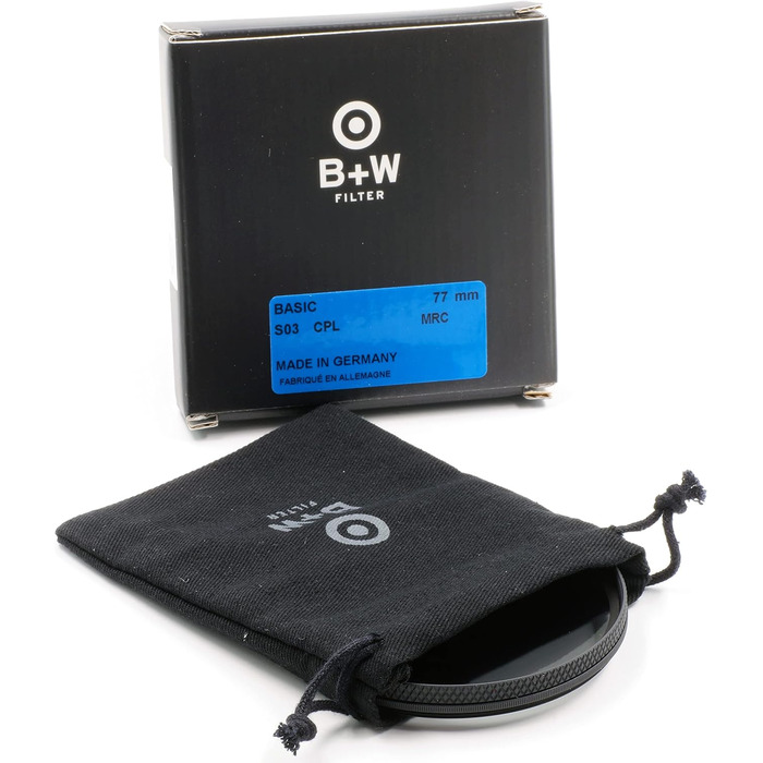 Поляризаційний фільтр B+W Polarisationsfilter Zirkular 77mm, MRC 16x, для об'єктивів від ширококутних до телеоб'єктивів