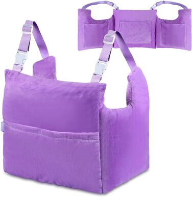 Suzile Mastectomy Pillow After Surgery, Breast Pillow for Breast Cancer, Mastectomy, Surgical Recovery Gifts for Women (Lavender)