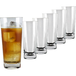 Набір з 6 склянок Sauerland GLAS Sarah об'ємом 700 мл (250 мл - склянка Julia)