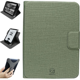 Чохол для Kindle 2024/2022, Kobo Nia/Clara 2E / Clara HD, зелений - ZhaoCo, регульовані кути