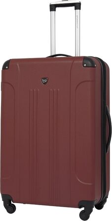 Валіза Travelers Club Chicago Hardside Розширювана Спіннер 20' Carry-On (Набір з 3 шт., Apple Butter)