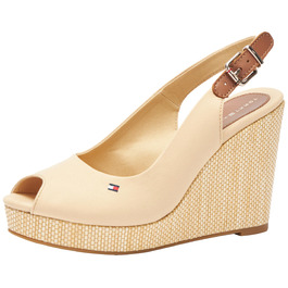 Сандалі жіночі Tommy Hilfiger Elena Sling Back бежеві 41 EU Harvest Wheat