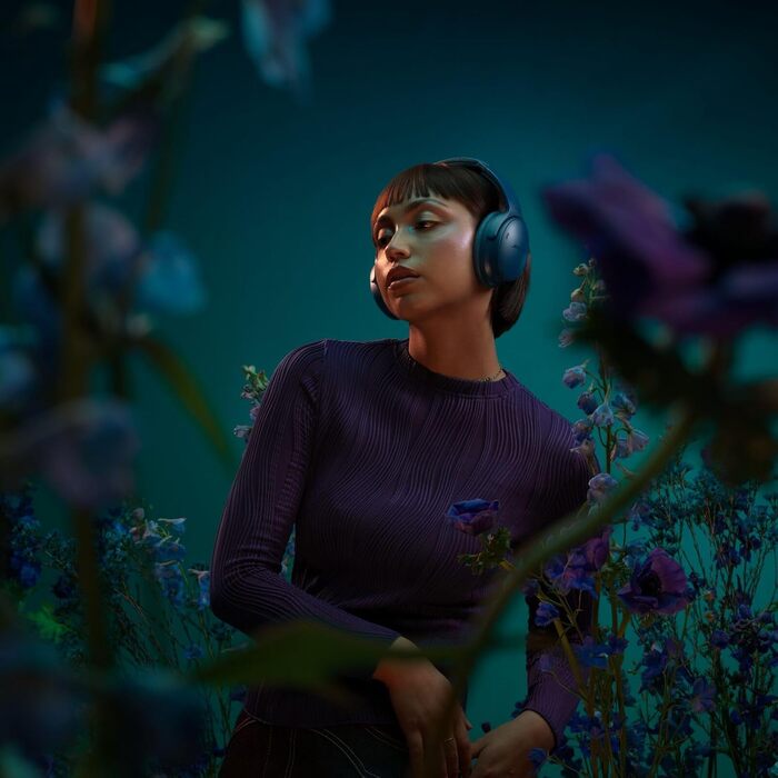 Навушники Bose QuietComfort бездротові з мікрофоном та шумозаглушенням, Bluetooth, Over-Ear, до 24 годин роботи від акумулятора, Limited Edition (Twilight Blue)