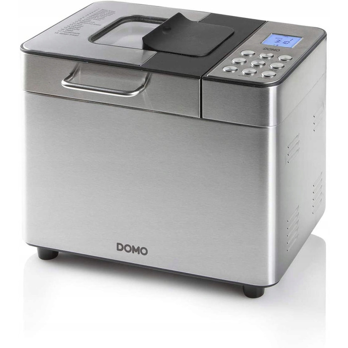 Хлібопічка Domo B3971, сріблястий/сірий, 500 Вт