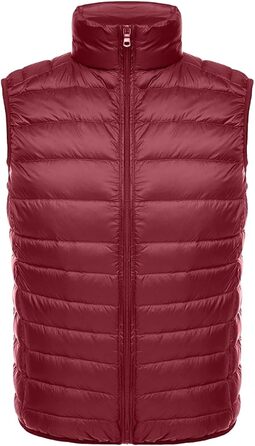 Чоловіча степкова жилетка Weste для активного відпочинку та спорту (M, Бордовий)