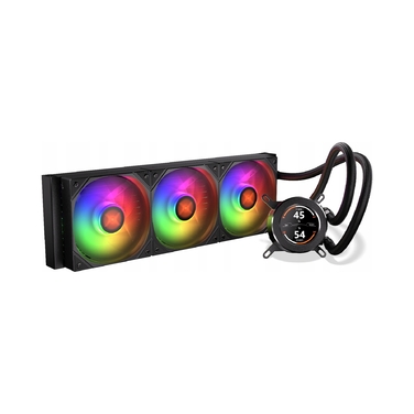 Рідинне охолодження процесора Krux HydroGlance 360 ARGB LCD, 3x 120мм, 4-pin