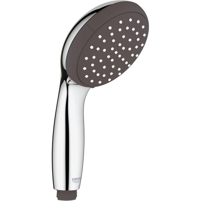 Ручна лійка для душу Grohe Vitalio Start 100 - хром, 1 струмінь, водозберігаюча, універсальне кріплення