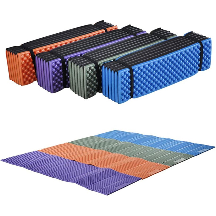 Lixada 190 x 57 cm Camping Mat, Ultralight Foam Camping Mat, Seat, Foldable Beach Mat, Picnic Mat, Sleeping Mat, Outdoor Mattress