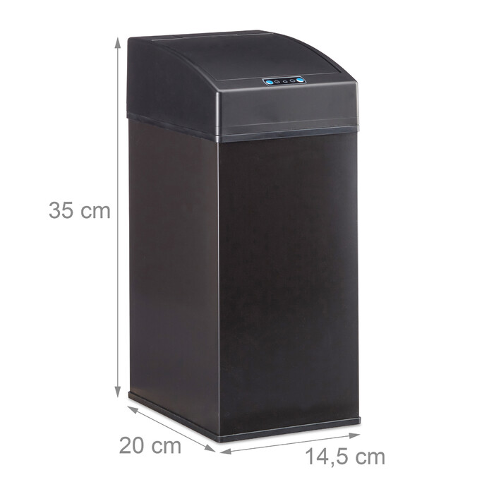 Relaxdays Sensor Trash Can with Inner Bucket