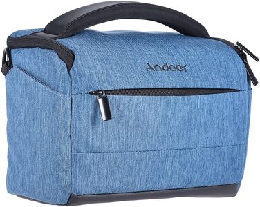 Сумка для камери Andoer: фотосумка для DSLR/зеркальних камер Canon, Nikon, Sony, Fujifilm, Olympus, Panasonic (1 камера + 2 об'єктиви + аксесуари)