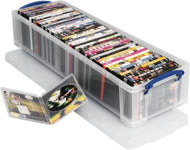 Really Use Box 22CCB Storage Box 22 Liter, transparent