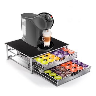 Підставка для капсул кави Masthome - 2 яруси, органайзер для Dolce Gusto (72 капсули)