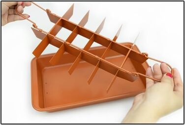 Форма для випічки Brownie SVNR BLN002 з антипригарним покриттям, для 18 порцій