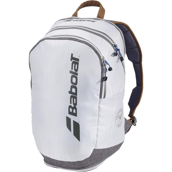 Babolat Kids Tennis Bag - Blue/White/Pink - 2 Compartment Accessory Bag