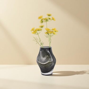 Сучасна скляна ваза ручної роботи для декору столу, велика ваза для квітів в дім або офіс, ідеальна для троянд та тюльпанів