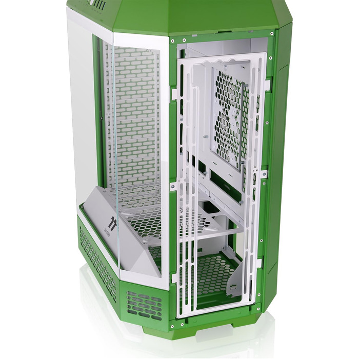 Корпус для ПК Thermaltake The Tower 600 Mid Tower, приховані конектори, колір Light-Year Green