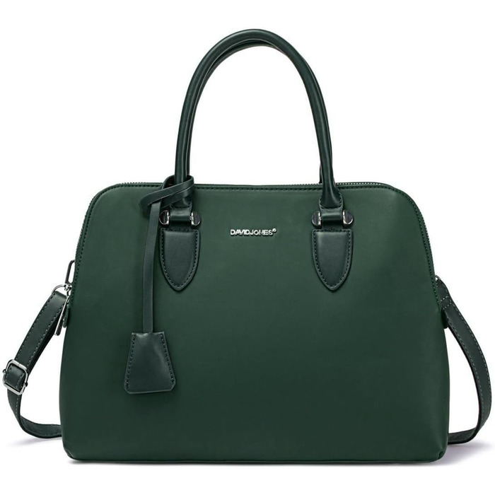 Стильна жіноча сумка-шопер David Jones з PU шкіри - елегантна сумка через плече, зручна для роботи та повсякдення (Зелена)