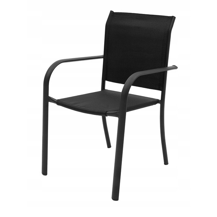 Обідній стіл та стільці MAT-COMPANY metal Table-150/6, чорний