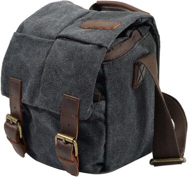 Чохол для камери Neuleben: водонепроникний, з канвасу, унісекс для DSLR (Дunkelgrau)