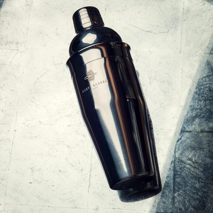 Набір для коктейлів Rusty Barrel Mayfair Original із аксесуарами та шейкером із нержавіючої сталі у розкішній подарунковій коробці