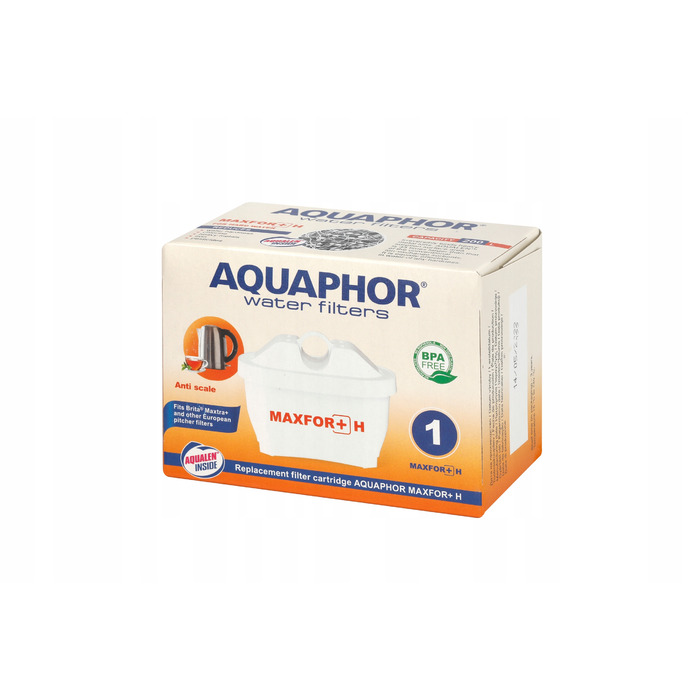 Смінні картриджі для фільтра-кувшина Aquaphor Maxfor+ H для жорсткої води, 12 шт.