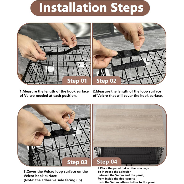 Насадка для собачого воріта, дерев'яна робоча поверхня, сіра. Сумісна з ворітками 76,2 см (30 дюймів).