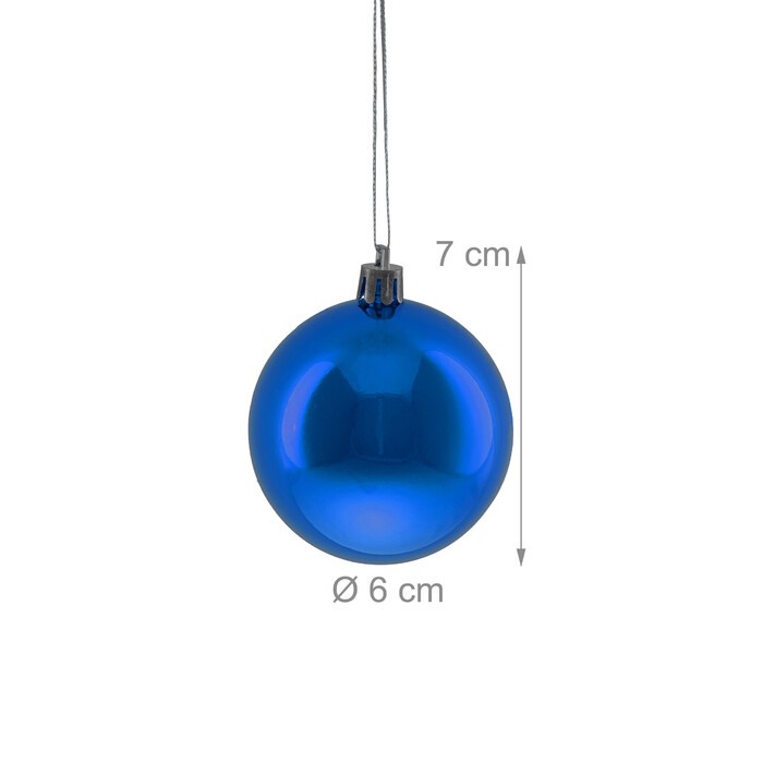 Relaxdays Set of 100 Christmas Baubles