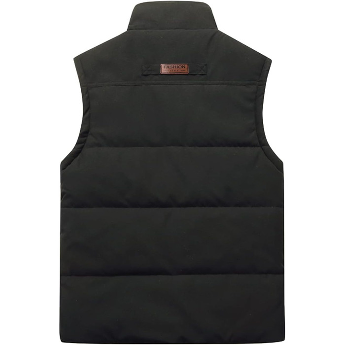 Чоловіча термо-кофта KEFITEVD для полювання та роботи, чорна, без рукавів