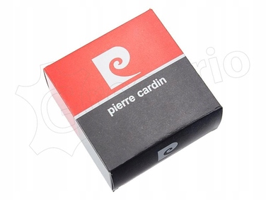 Чоловічий шкіряний ремінь Pierre Cardin, чорний, класичний, 120 см