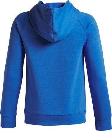 Спортивна худі для хлопчика Under Armour Rival Fleece, чорний (160-170, Blue Atlantis / White)