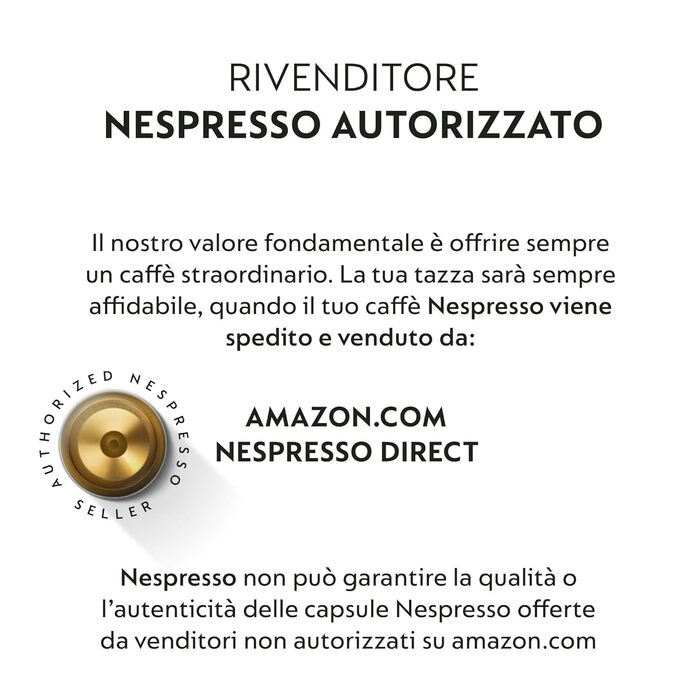 Кава Nespresso Roma-Kapseln Lungo Nestlé 10 шт. (5 шт. в упаковці) (Firenze Arpeggio, 50 г (10 шт. в упаковці))