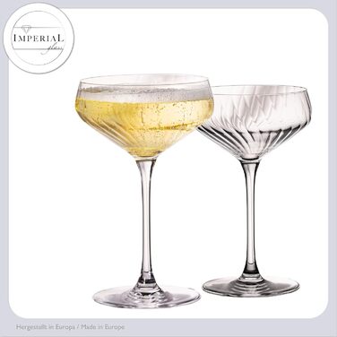 Набір келихів для білого вина 'London' 460 мл, 6 шт. з кристалічного скла. Келихи для Різлінг, коктейлі.