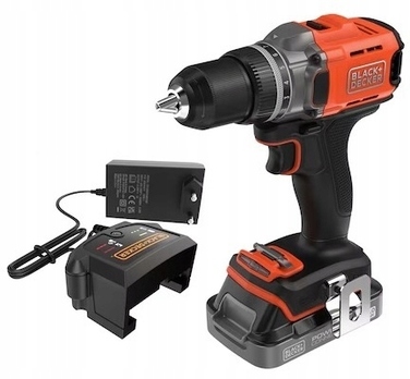 Акумуляторний шурупокрут Black+Decker 18V BCD382D1XC