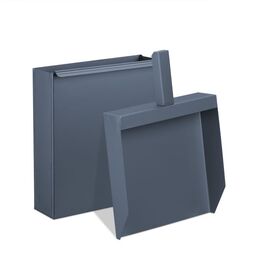 Relaxdays Ash Bucket with Shovel in Anthracite