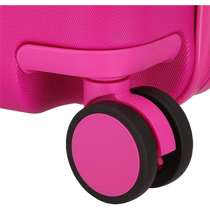 Дитячий валіза Disney Stitch, 55x40x20 см, ABS пластик, колір зірочки, комбінований замок, 4 колеса, ручна поклажа