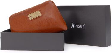 Сумка для косметики Catwalk Collection Emma, світло-коричнева, середнього розміру