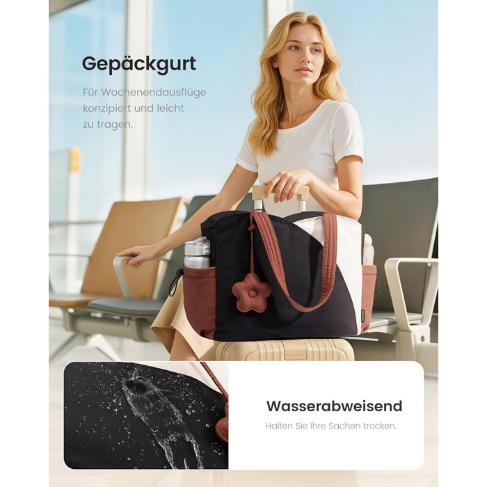 Сумка LOVEVOOK Shopper для жінок, велика сумка-тоут для ноутбука 15.6