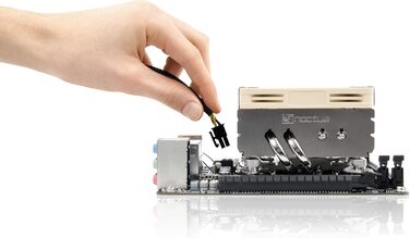 Noctua NH-L9x65: Преміум-кулер для CPU з низьким профілем (колір: коричневий)